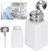 Solvent Dispenser, 200ML Press Type ESD Safe Anti-Static Square Bottle for Alcohol and Methanol
