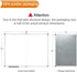 VIZ-PRO Magnetic Foldable White Board, 48 X 36 Inches, Dry Erase Whiteboard with Silver Aluminium Frame
