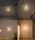 120LM 2 Pack Lyridz Plug in Night Light with Motion Sensor, Superior Bright Smart Mini LED Nightlight, Warm White