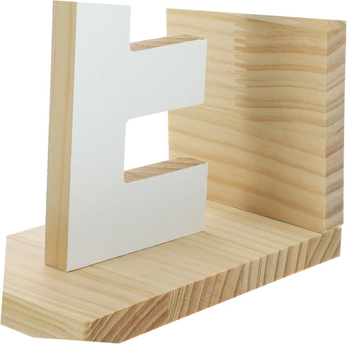 Decorative Wooden Bookends for Desk Organization