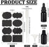 15 Packs 15ml BENECREAT Black Glass Dropper Bottle Vials Glass Eye Dropper Bottle with Labels, Plastic Hoppers