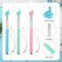 XIHIRCD 3pcs Telescopic Teachers Pointer, Pointer Sticks with Lanyard, Extendable Hand Pointer Finger Pointing Sticks