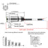 M18 Inductive Proximity Sensor Switch PR18-5AO Cylindrical Type Detector 5mm 100-240VAC 2-Wire NO