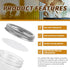 Synthetic Filter Paper Stickers, 58 mm PTFE Filter Disc, 0.3 µm Filter Paper for Mushroom Cultivation