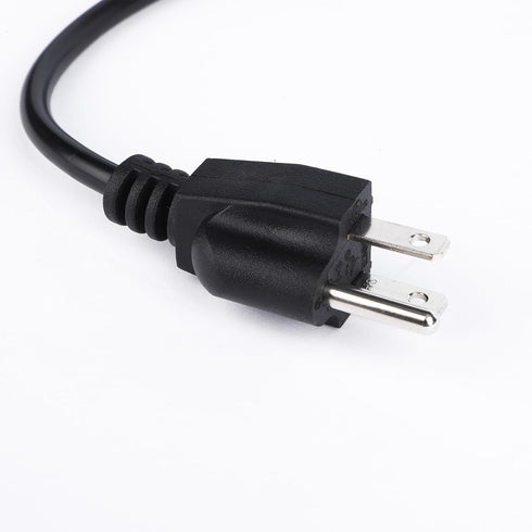 DROK 4FT Power Cable 3 Prong Grounding Plug, AC Power Cord Extension with Switch for Electrical Testing
