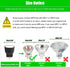MR8 LED Bulbs 12V, MR8 LED Spotlights 10W 20W Halogen Lamp Replacement GU4.0 Base, Warm White Color 2700K for Outdoor Low Voltage Landscape Lighting (2-Pack) by Makergroup