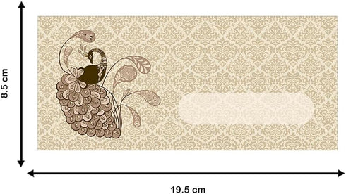 SEHAZ ARTWORKS Pack 20 Customized Money Envelopes for Cash Gifts | Customized Wedding Envelopes | Customized Cash