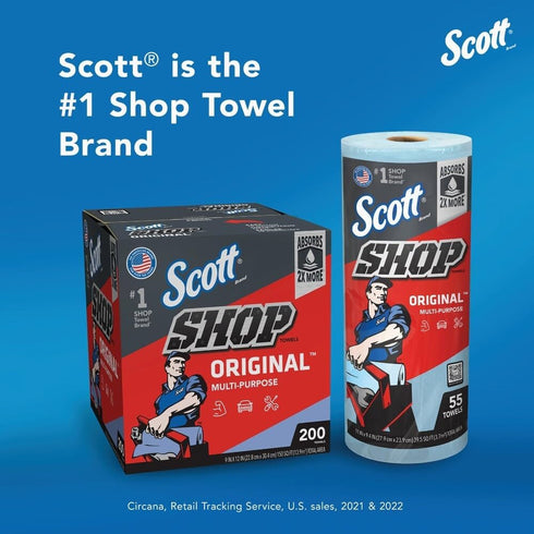 Pack 2. Scott Shop Towels