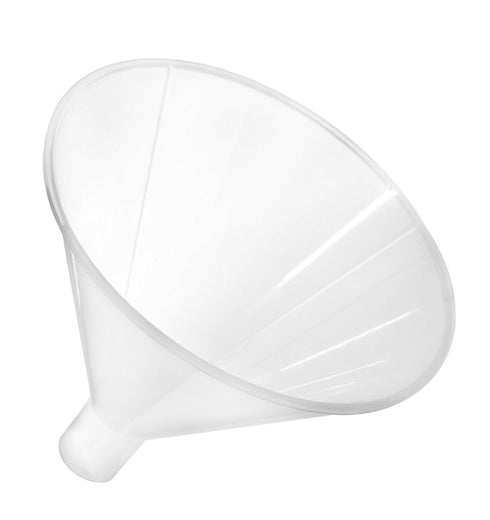 EISCO Powder Funnel, 4" Polypropylene Plastic, Resistant to Acids & Alkalis for Laboratory or Home Use