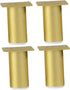 SEWACC 4Pcs Aluminum Alloy Adjustable Furniture Support Legs for Sofa Cabinet Table