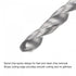 uxcell Solid Carbide Drill Bits, 2.6mm C2/K20 Tungsten Carbide Jobber Drill Bits for Stainless Steel, Aluminum, 2pcs