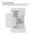 Power Meter Voltmeter Ammeter, Multi-Functional Digital Din Rail Tester for Voltage Current Power Measurement