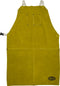 IRONCAT 7010 Split Cowhide Leather Bib Apron - 24 in. x 36