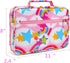 Bible Cover Case Carrier with Handles for Women, Floral Pattern Flower Print