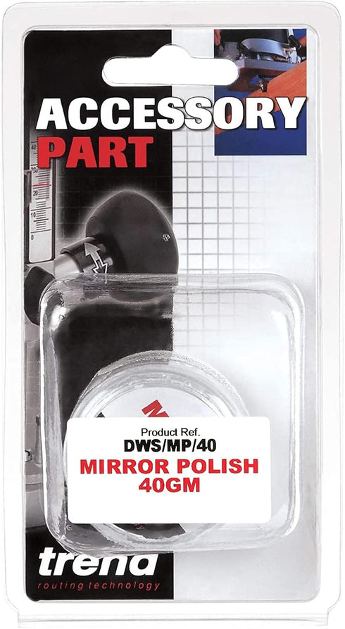 Trend Ultra Fine Mirror Paste for Honing and Polishing Your Sharpened Knives & Tools, DWS/MP/40