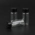 45Pcs Glass Lab Sample Vials, 10ml Transparent Liquid Sampling Bottles with 10 Funnels