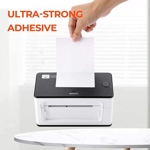 ANWALE 4x6 500 Shipping Labels - Fan-Fold Direct Thermal Printer Labels, Compatible with Rollo, MUNBYN, iDRPT, Polono