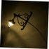 5pcs Uonlytech Scale Warm White LED Mini Wall Sconces in Antique Bronze DIY Sand Table Scene Accessories for Mini House