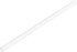 uxcell 2pcs Clear Rigid Tubing, 8mm ID x 10mm OD x 1Ft Length, Round Plastic Polycarbonate Tube