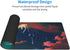 Sunset Pink Clouds Mountain Gaming Mouse Pad XL, Large Non-Slip Rubber Mousepad, Long Extended Mouse Pad, 31.5'' X