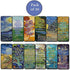Loving Vincent Van Gogh Inspiring Quotes Bookmarker Cards, 36-Pack, Cool Classical Painting Art Print