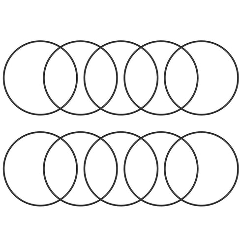 10pcs Nitrile Rubber O-Rings, 70mm OD 60mm ID 5mm Width, Metric Sealing Gasket for Automotive, Plumbing