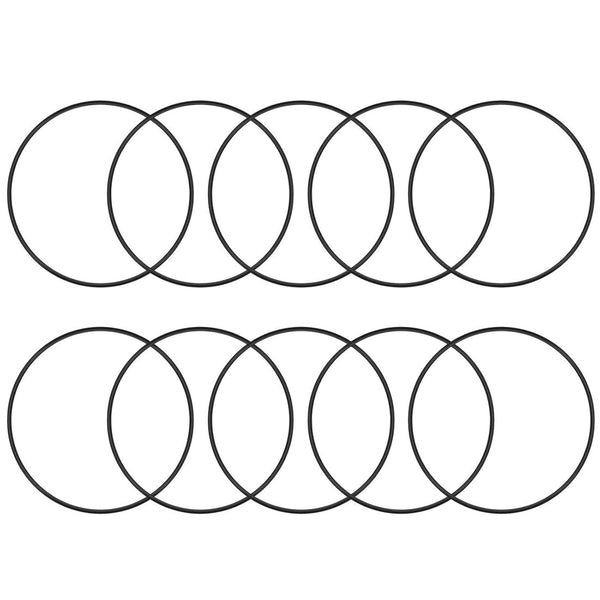 10pcs Nitrile Rubber O-Rings, 70mm OD 60mm ID 5mm Width, Metric Sealing Gasket for Automotive, Plumbing