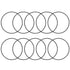 10pcs Nitrile Rubber O-Rings, 70mm OD 60mm ID 5mm Width, Metric Sealing Gasket for Automotive, Plumbing