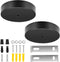 2 PCS Ceiling Canopy Kit for Chandelier, Pendant Light Cover Plate for