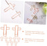 NUOBESTY 10pcs Cross Clip Letter Paper Clips, Large Paper Clips for Church, Office, Cartoon Big Paper Clip