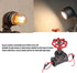 Retro Industrial 3/4in Stop Valve Rotating Light Switch, Unique Design for Table Pipe Lamp, Steampunk
