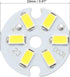 MECCANIXITY COB LED Light Chip Bead 3W 120lm 6000-6500K 23mm 9-11VDC Energy Saving Bulb for Spotlight Floodlight Replacement White 10Pcs by MECCANIXITY