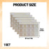 Nouiseuns Tabs for Bible Laminated Bible Tabs for Easy Navigation, Neutral Bible Tabs with Gold Lettering, Bible Index