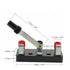 1Pc Educational Single Pole Knife Switch, Single Pole Double Throw Switch for Physics Laboratory Equipment