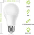 Neporal Amber Light Bulbs, 9W 60W Equivalent A19 Soft Light Bulbs, Blue Light Blocking Warm Light Bulbs, 1800K Amber Night Light Bulbs, Dim Light Bulbs for Healthy Sleep and Baby Nursery Light (1) by Neporal