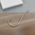2Pcs 11.41X4.13X0.47In STOBOK Curved Lamp Rod Replacement Threaded Lamp Stem for Table and Floor Repair Lighting