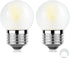 Dimmable 3W LED Bulb Equivalent 25 Watt Light Bulbs, Daylight 5000K, E26