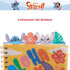 Stitch Tab Journal Notebook, Spiral Bound, 96 Lined Pages, 8 x 7 inches, Yellow