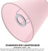 5.51X5.11X3.54In OSALADI Decorative Fabric Lampshade Small Pendant Light Shade Soft Textured Lamp Cover for Table Floor