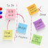 Early Buy Pop Up 3x3 Sticky Notes, Self-Stick Notes, 6 Pads, 6 Pastel Colors, 100 Sheets/Pad