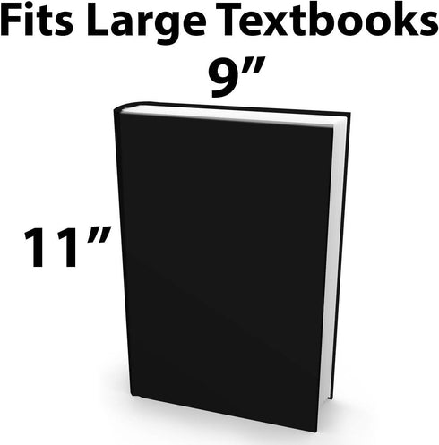 Book Sox Stretchable Book Cover: Jumbo Sprinkles Print, Fits Most Hardcover Textbooks up to 9 x 11, Washable & Reusable