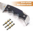 Knife Handle Fasteners, 8mm Nut Rod Love-Less Bolts for Knife Making Handle Repair (10)