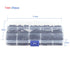 250Pcs M3 Hex Column Standoff Spacer Pillars Screws Nuts Assortment Kit with Storage Box for PCB Circuit Boards