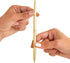Juvale Gold Ballpoint Pens, Pack of 12, 1 mm Medium Point, Black Ink, Metal Twist-Action Design for Wedding Guest Book