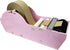 QILIMA Desktop Pink Water Activated Tape Dispenser, 1.88In x 55 Yards Kraft Paper Gum Tape