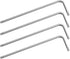 4 Pack T30 Long Tamper Proof Torx Hex Key Bit Wrench, Nickel Plated CRV Steel, Extra Long Arm, Torque Repair Tool