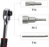 Hard Top Door Removal Torx Tool Kit Compatible for Jeep Wrangler JL JK Gladiator Rubicon Sahara 2007-2021 (Red)