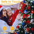 198 600 8 Ollny Christmas Lights, FT LED Outdoor Waterproof Plug in Christmas Tree Lights with Modes Remote Timer