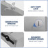 400 Commercial AK5181 10.6"x3.9" AIKE Sheets Stainless Steel Multifold Wall Mount Paper Towel Dispenser, with Lock