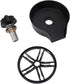 AUNMAS Glass Rinser for Kitchen Sinks, High Pressure Cup Washer Cleaner Sink Attachment Washer Baby Bottle, Glass Cup